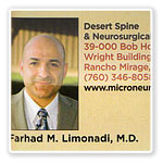 Neurosurgeon Farhad M. Limonadi, M.D. Testimonial 1